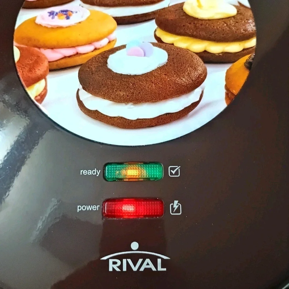 WHOOPIE PIE Maker RIVAL Dessert Cream Pie Cookies Homemade Desserts Electric